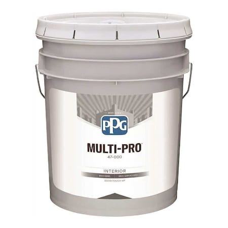 Monarch PPG MOPAKO PRO Interior Paint, Semi-Gloss, White, 5 gal, 400 sq-ft Coverage Area 47-510/05