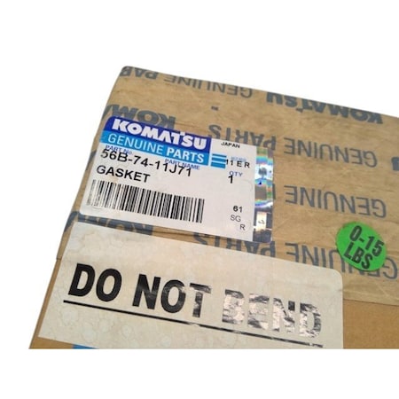 Komatsu GASKET, KOMATSU OEM 56B-74-11J71 56B-74-11J71