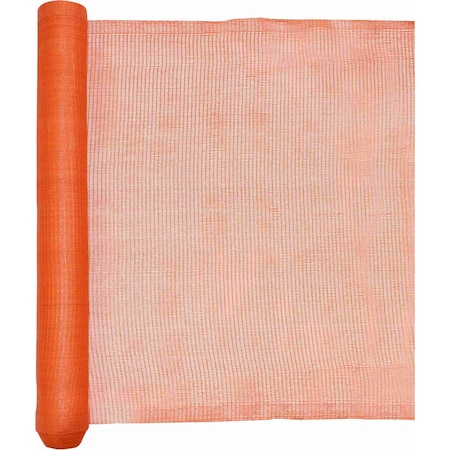 Ironwear 48in x 100' NFPA Flame Retardant Safety Debris Netting, 18.6lbs, Orange 1440-100