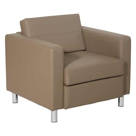 Office Star Products Pacific Armchair, Balsa PAC51-R109