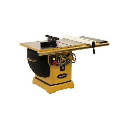 Powermatic Table Saw, 10 in Dia, 3450 RPM PM2000B