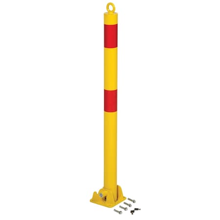 Vestil Fold-Down Bollard, 2 1/2" dia. PARK-P-60-FD