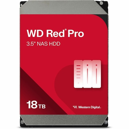 Western Digital 18TB 7200RPM 3.5 WD RED PRO SATA WD181KFGX