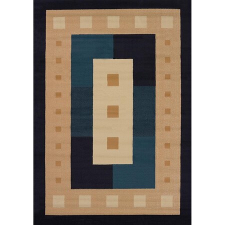 United Weavers 1 ft. 10 in. x 3 ft. Manhattan Time Square Accent RugNavy 940 36864 24