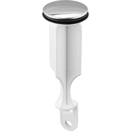 Westlake Pipe & Fittings 4.09''x1.23'' Chrome Pop-Up Drain Stopper 0-3041