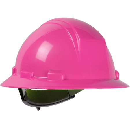 Dynamic Full Brim Hard Hat with HDPE Shell, 4-Point Textile Suspension and Wheel Ratchet Adjustment 280-HP641R-20