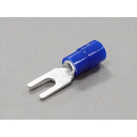 Nichifu Eco-Friendly Polycarbonate Insulated Spade Terminals, Stud 4, AWG 16-14 TMEX 2Y-3-BLU