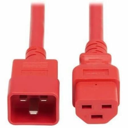 Eaton Power Cord, 6 ft, Red, 20 A P035-006-ARD