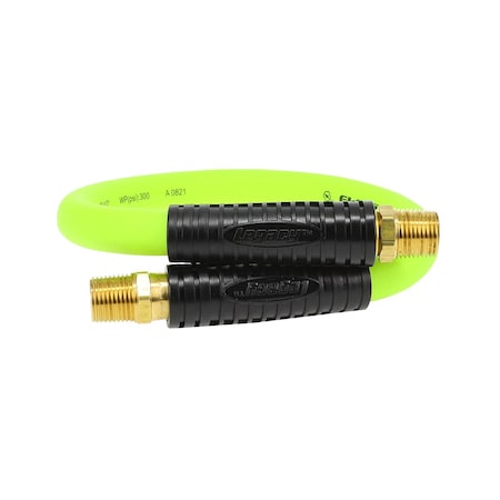 Flexzilla Whip Hose with Swivel, 1/2" x 2 (1/2" M HFZ1202YW4S
