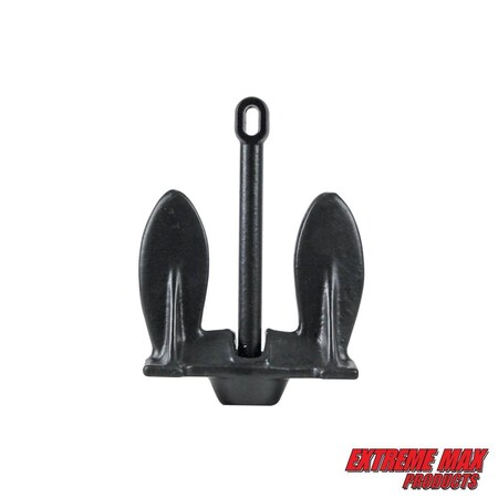 Extreme Max 3006.6527 BoatTector Vinyl-Coated Navy Anchor - 20 lbs. 3006.6527