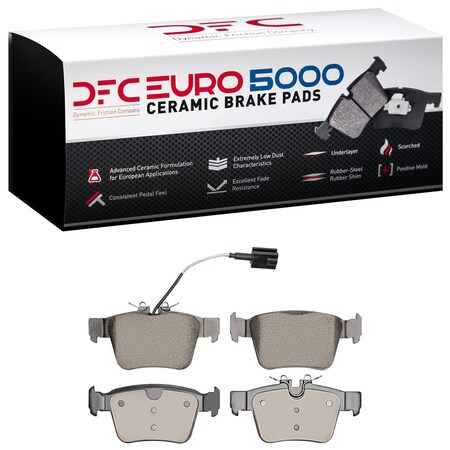 Dfc 5000 Euro Ceramic, Disc Brake Pad Set,  1600-1989-00