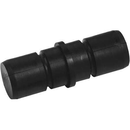 Powerhouse 0.87 in. Nylon Tube Connector, Black PO2560921
