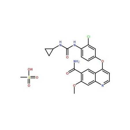 Ak Scientific Lenvatinib mesylate (5g), CAS 857890-39-2 0004AP-5g