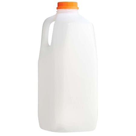 Ecoquality 64oz Empty Plastic Bottles with Tamper Evident Caps For Juices, Milk, and Smoothies, 50PK EQ64FOGL-50