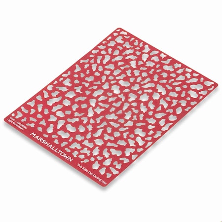 Marshalltown Texture Repair Stencils, Wall Repair, Drywall Repair, Light Knockdown KDSL