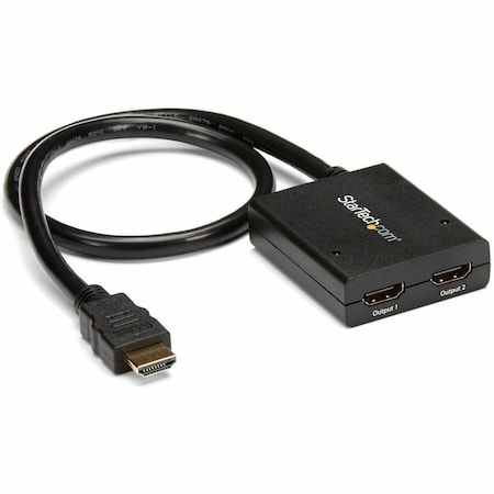 Startech.Com DISPLAYS THE SAME IMAGE WITH SOUND ON 2 SCREENS - SPLITS AN HDMI VIDEO SIGNAL UP ST122HD4KU