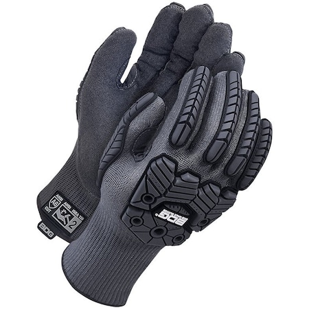 Bdg Cut-Resistant Impact Gloves, Cut Level A6, 13 ga, Microfiber, 2XL, 1 PR, Vendor Pack 99-9-3366-11-K