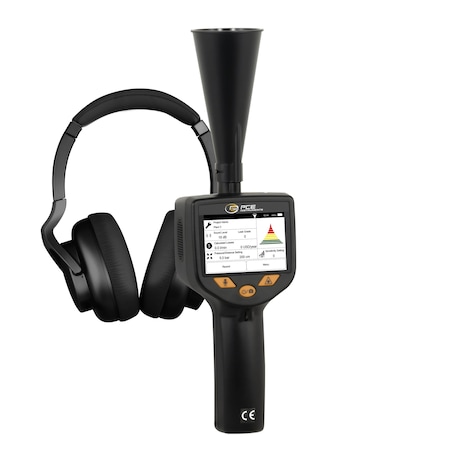 Pce Instruments Leak detector for compressed-air systems, locates leaks up to 20 m / 65.6 ft with ultrasonic sensing PCE-LDC 20