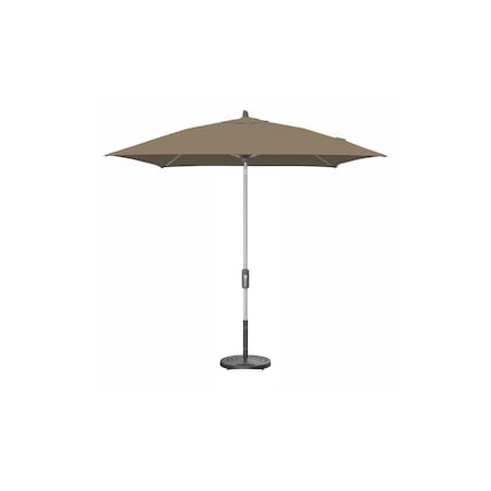 Treasure Garden 7.5 ft Square Patio Umbella, aluminum, fiberglass ribs, outdoor, Taupe UM847SQ-SS 5461 Taupe