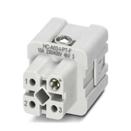 Phoenix Contact HC-A03-I-PT-F Contact insert number of 1585265