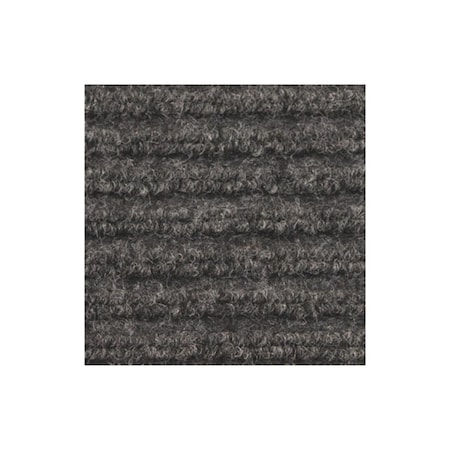 Buymats 2 x 3 ft. Apache Rib Mat Solid Gray 01-033-1702-20000300