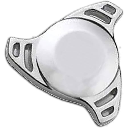 Ford 0.25 x 20 in. Air Cleaner Wing Nut, Chrome FRD302-337