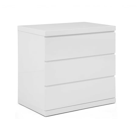 Homeroots 31 X 20 X 30 White Double Dresser Extension 370685