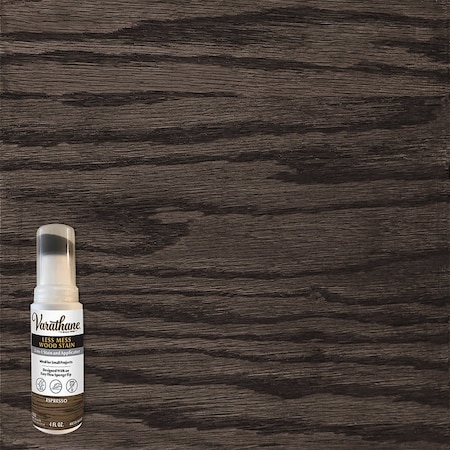 Varathane Less Mess Espresso Water-Based Interior Wood Stain 4 Oz. 368032