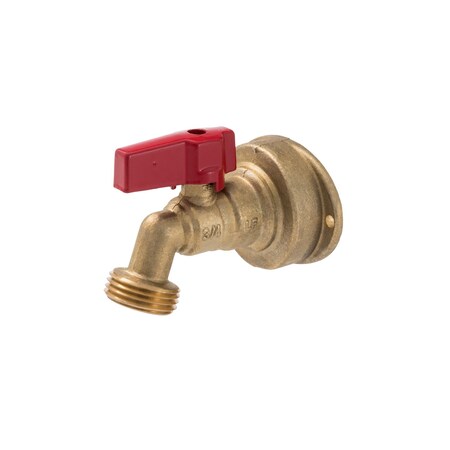 Proline Series Brass 3/4-in PF x 3/4-in MHT 1/4 Turn Hose Bibb 1103-154