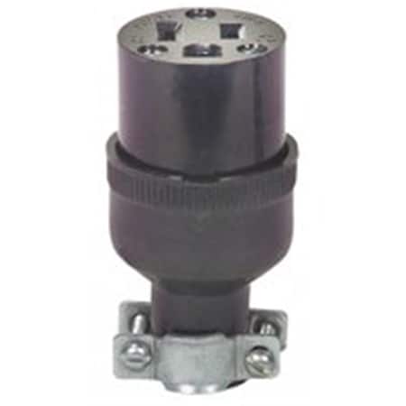 Solid Shelving 222-BOX Rubber 3Wire Grounded Connector SO2477043