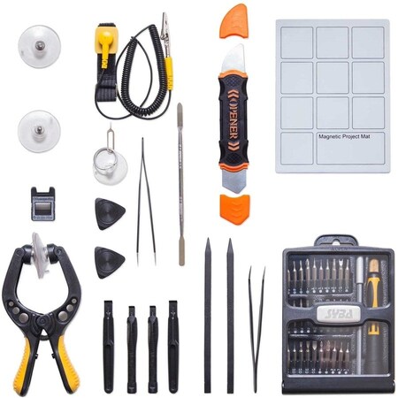 Syba Multimedia SY-ACC65094 Complete Essential Electronic Repair Tool Kit SY-ACC65094