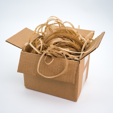 Non-Branded 1/8in Recycled Paper Spiral Cushion Fill -Kraft PSCRKR