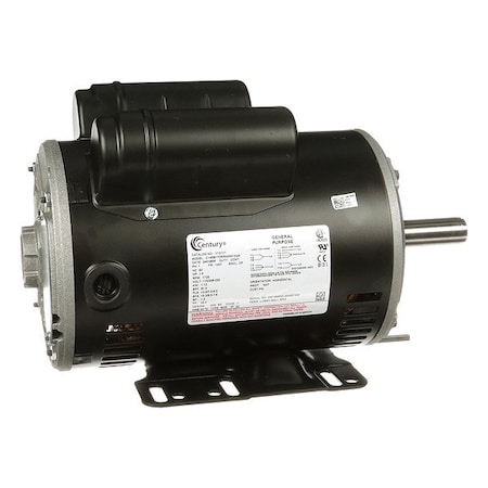 Century Capacitor-Start/Run General Purpose Motor, 1 1/2 hp HP, 145T Frame, 115/208-230V AC Voltage V101V1