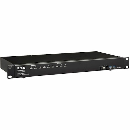 Eaton EATON Tripp Lite Series 8-Port DisplayPort/USB KVM Switch with Audio/Video and USB Peripheral B024-DPU08