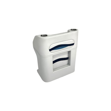 Horizon Mfg Elite Series Steering Console, Helm White/Navy/Blue 3223-AADK