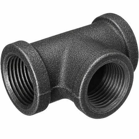 Ironwerks Designs 1/2" Iron Pipe Tee Fitting, 10PK IW-TEE-1/2-10