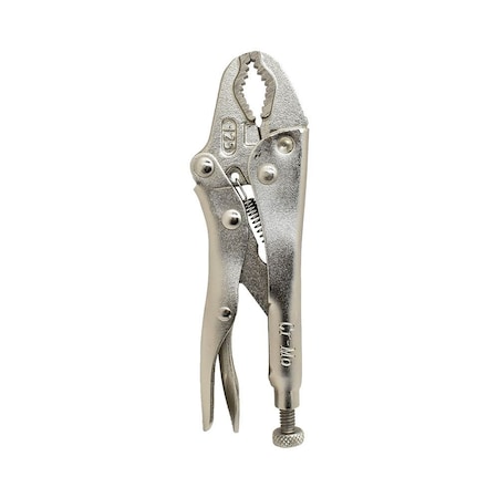 Superior Steel 5 Inch Vise Grip Curved Jaw Locking Plier PL5V