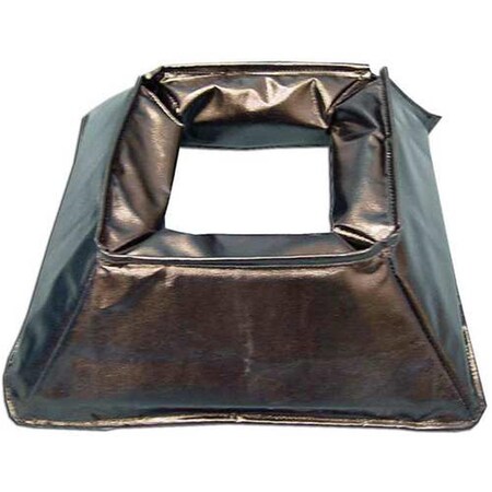 Gared Sports 6 in. Square Poles Base Pole Pad BP6SQ