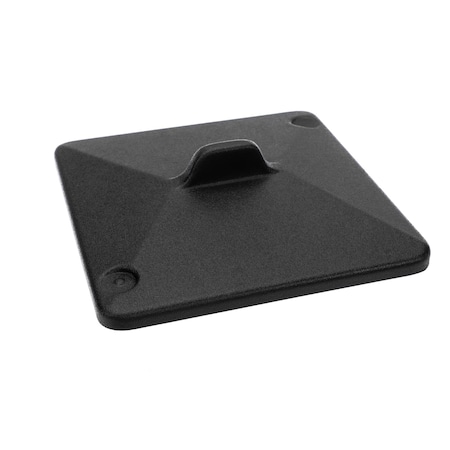 Stoelting Hopper Cover, Single Wall, Black 314397
