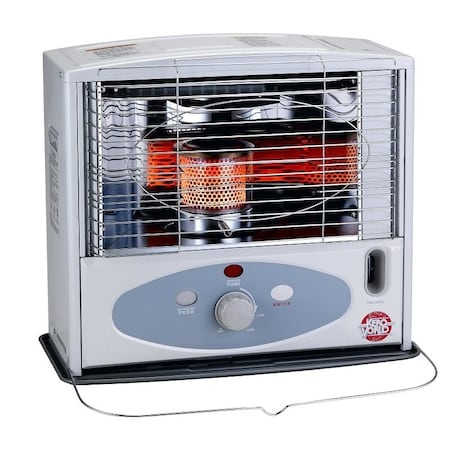 Kero World Kero World KW-11F Radiant Heater, 100,000 Btu, 350 sq-ft Heating Area, Gray KW-11F