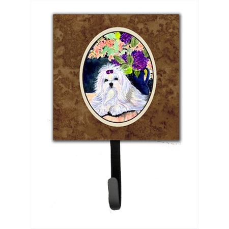 Carolines Treasures Maltese Leash Holder Or Key Hook SS8287SH4