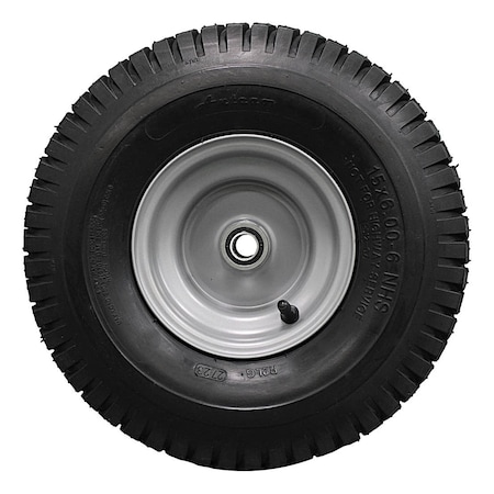 Antego 15 x 6-6 in Lawn Mower Tire, Husqvarna Silver, 2 PK A6451240500104156006