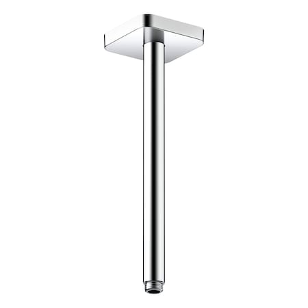 Axor ShowerSolutions Extension Pipe for Ceiling Mount SoftCube, 12" in Chrome 26966001