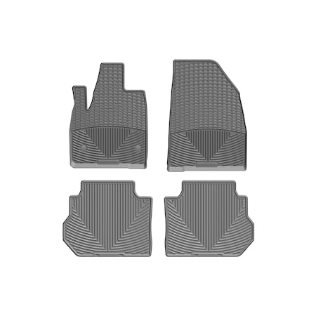 Weathertech Grey, Front and Rear All Weather Floor Mats W418GR-W535GR