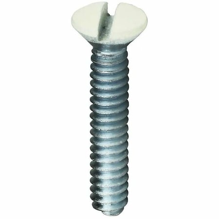 Dottie #6-32 x 3/4 in Slotted Oval Machine Screw, Zinc Plated Carbon Steel, 50 PK 415IV