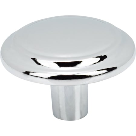 Designperfect 1-1/4 Diameter Round Cabinet Knob, Polished Chrome DPA-R92KPC