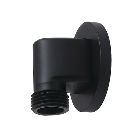 Kingston Brass Wall Mount Supply Elbow, Matte Black K173M0