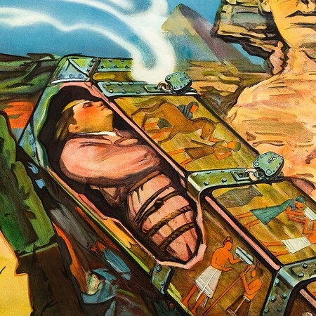 Homeroots Master Mystifier Houdini Vintage Magic Unframed Print Wall Art 393353