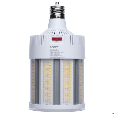 Satco 200/150/100 Watt 30K/40K/50K CCT Field Selectable LED Corncob Mogul Extended Base 120-277 S23135