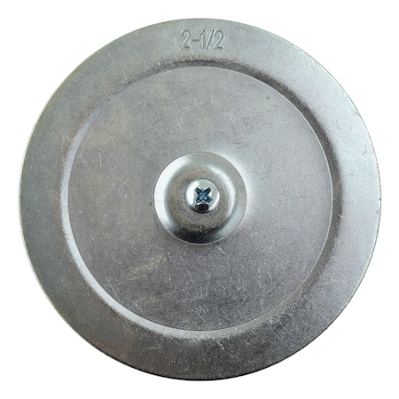 Brah Electric 2.5 Knock-Out Filer with 3 piece with center hole KOF-2-50-BP